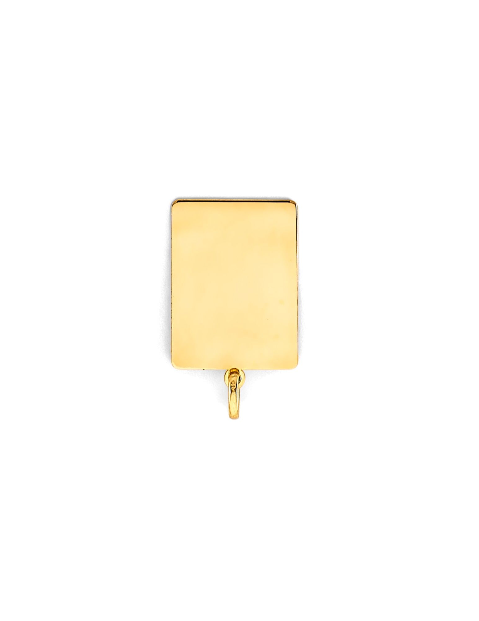 14KY ENGRAVABLE PLAIN PENDANT - 3