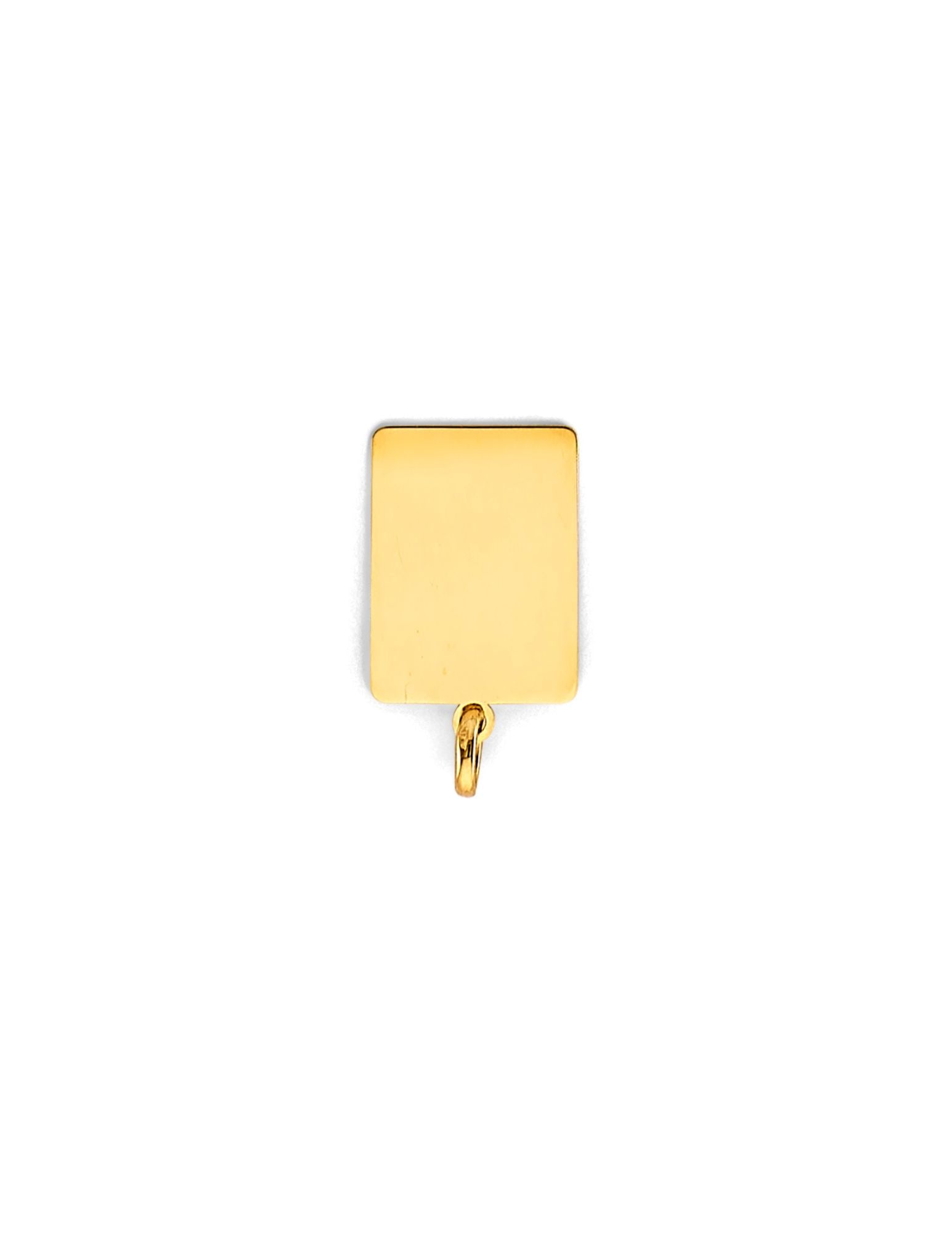 14KY ENGRAVABLE PLAIN PENDANT - 3