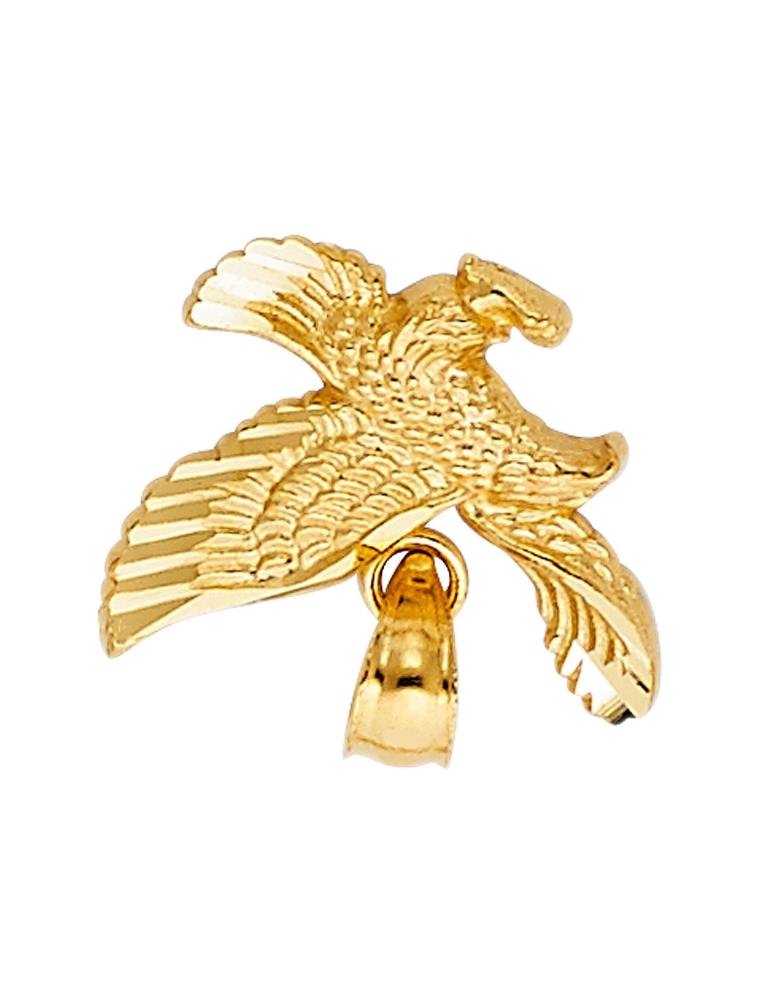 14KY EAGLE PENDANT - 3