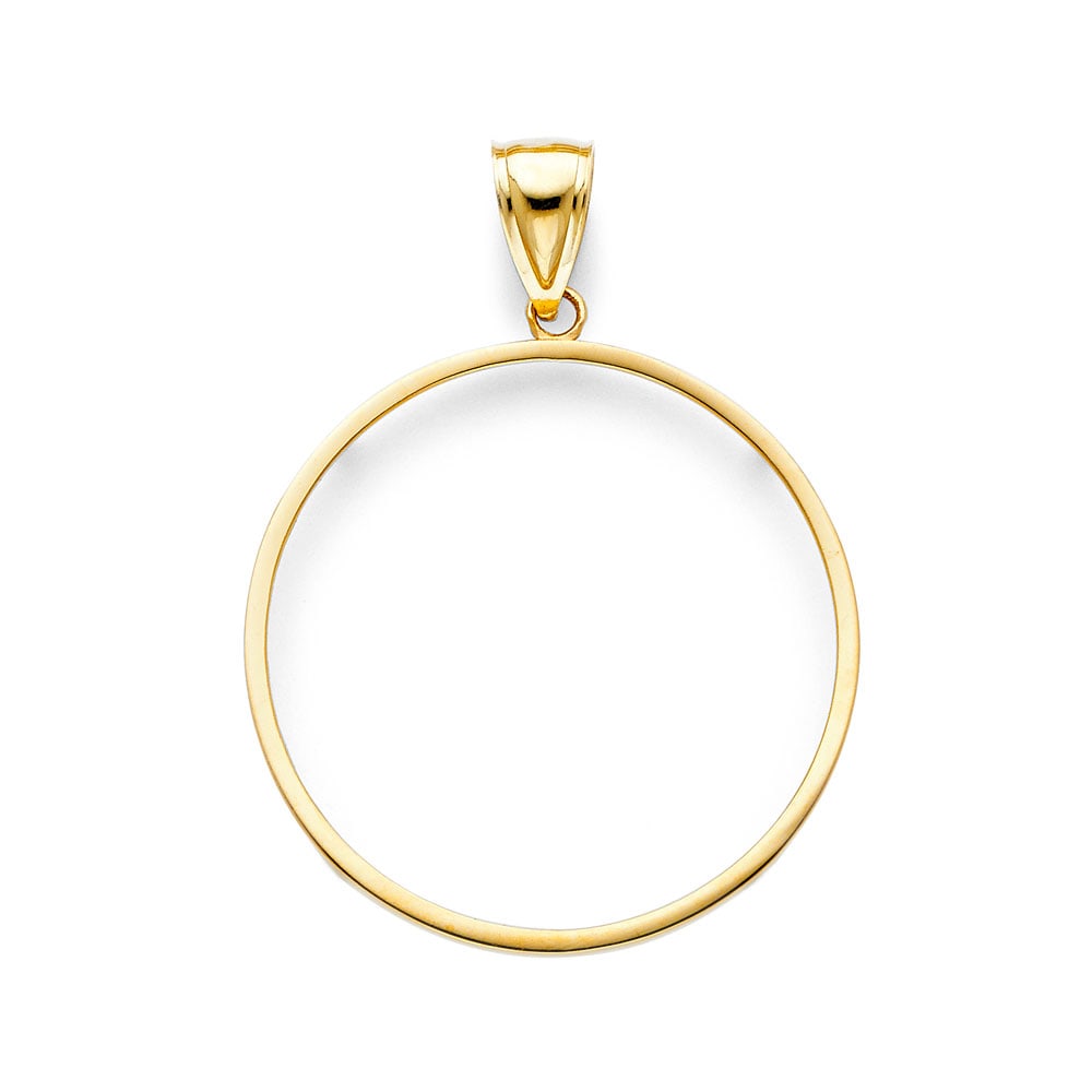 14KY STAMP FRAME: 14KY Stamp Frame Type: Pendant Material Type: 14k Gold Material Color: Yellow Avg. Weight: 3.72 Gr. Size: Height : 50 mm,Width : 37 mm Accessories: None Notice: When purchasing pre-owned g