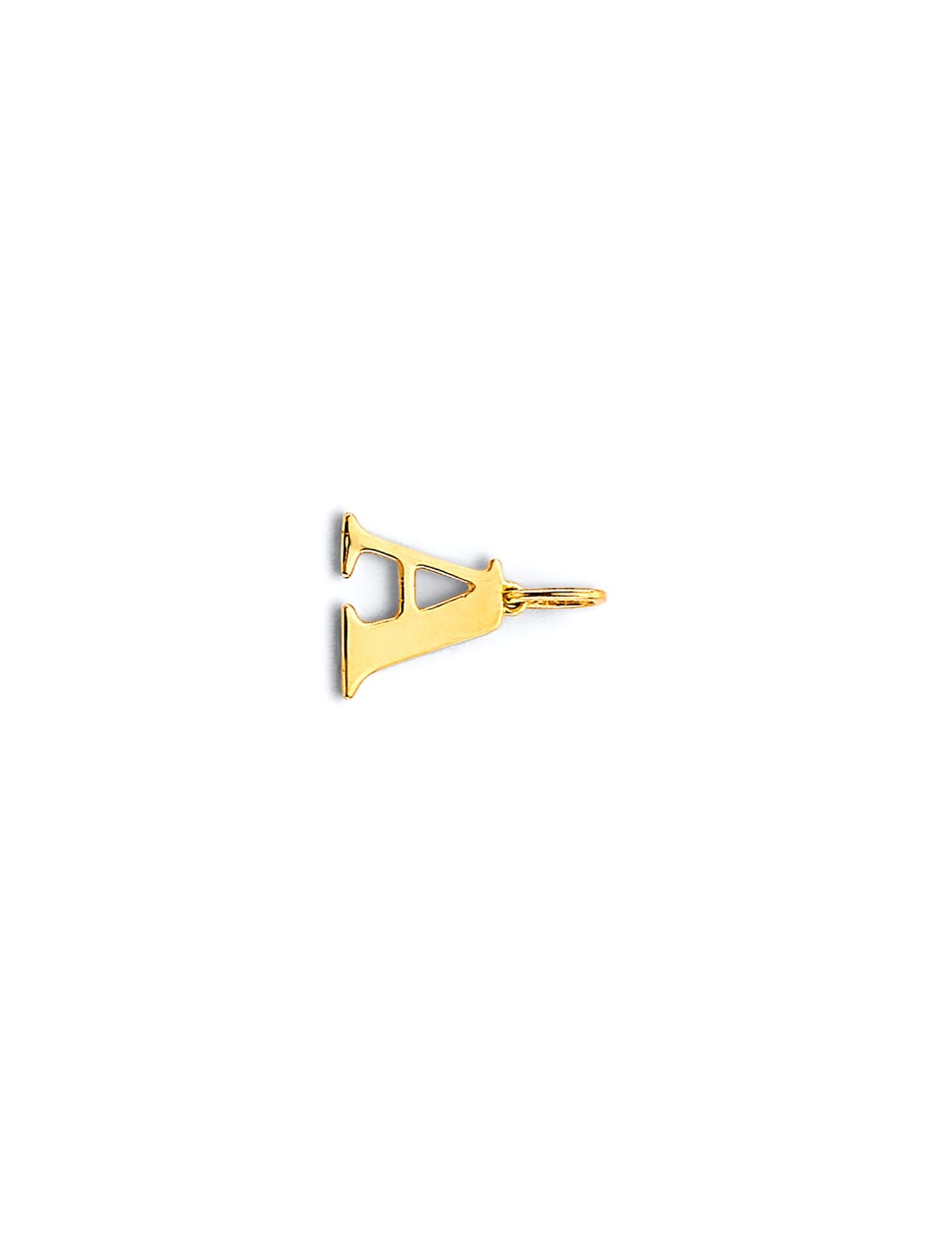 14KY INITIAL PENDANT - 2
