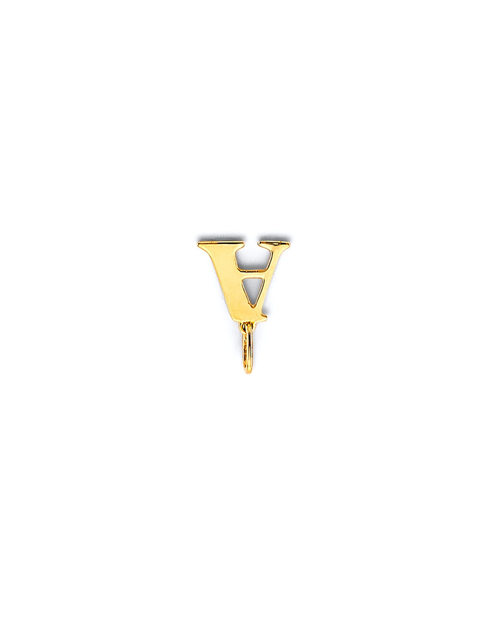 14KY INITIAL PENDANT - 3