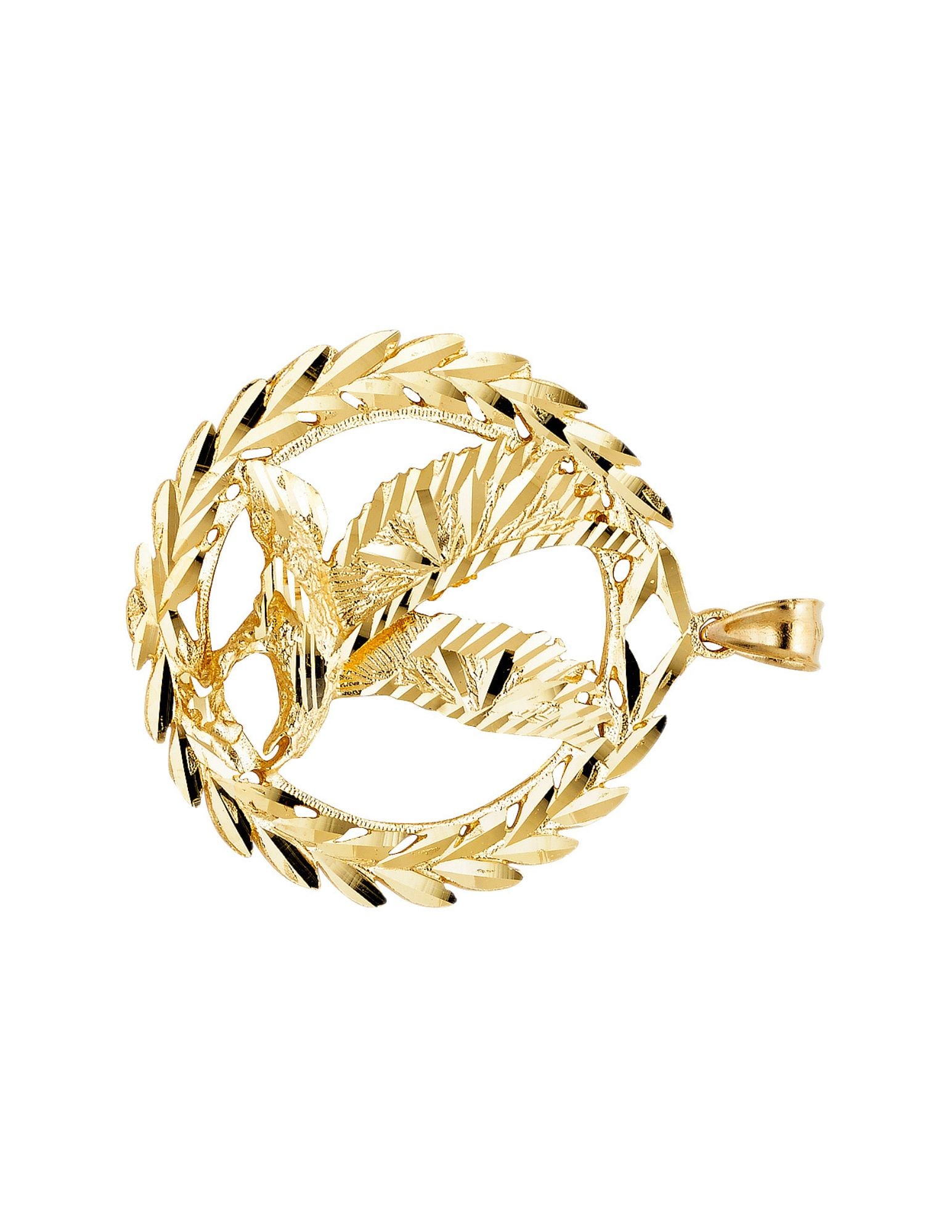 14KY EAGLE PENDANT - 2