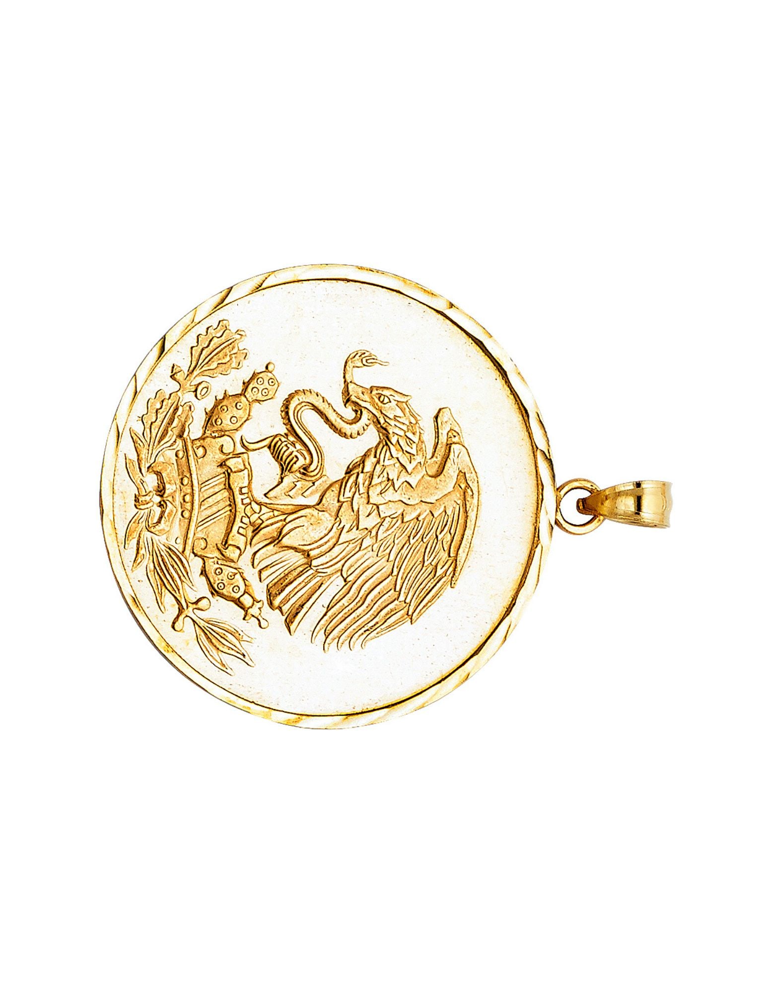 14KY EAGLE PENDANT - 2