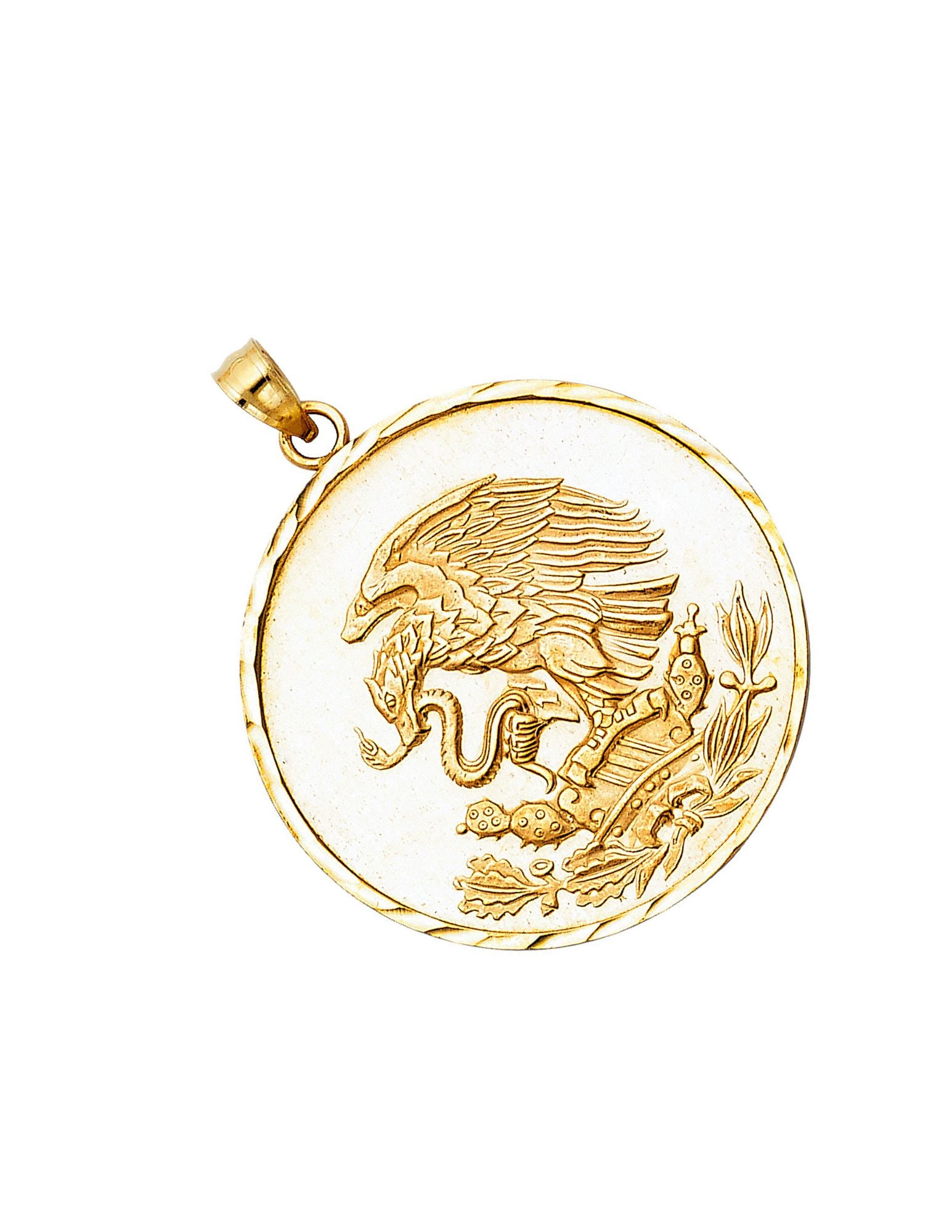14KY EAGLE PENDANT - 4