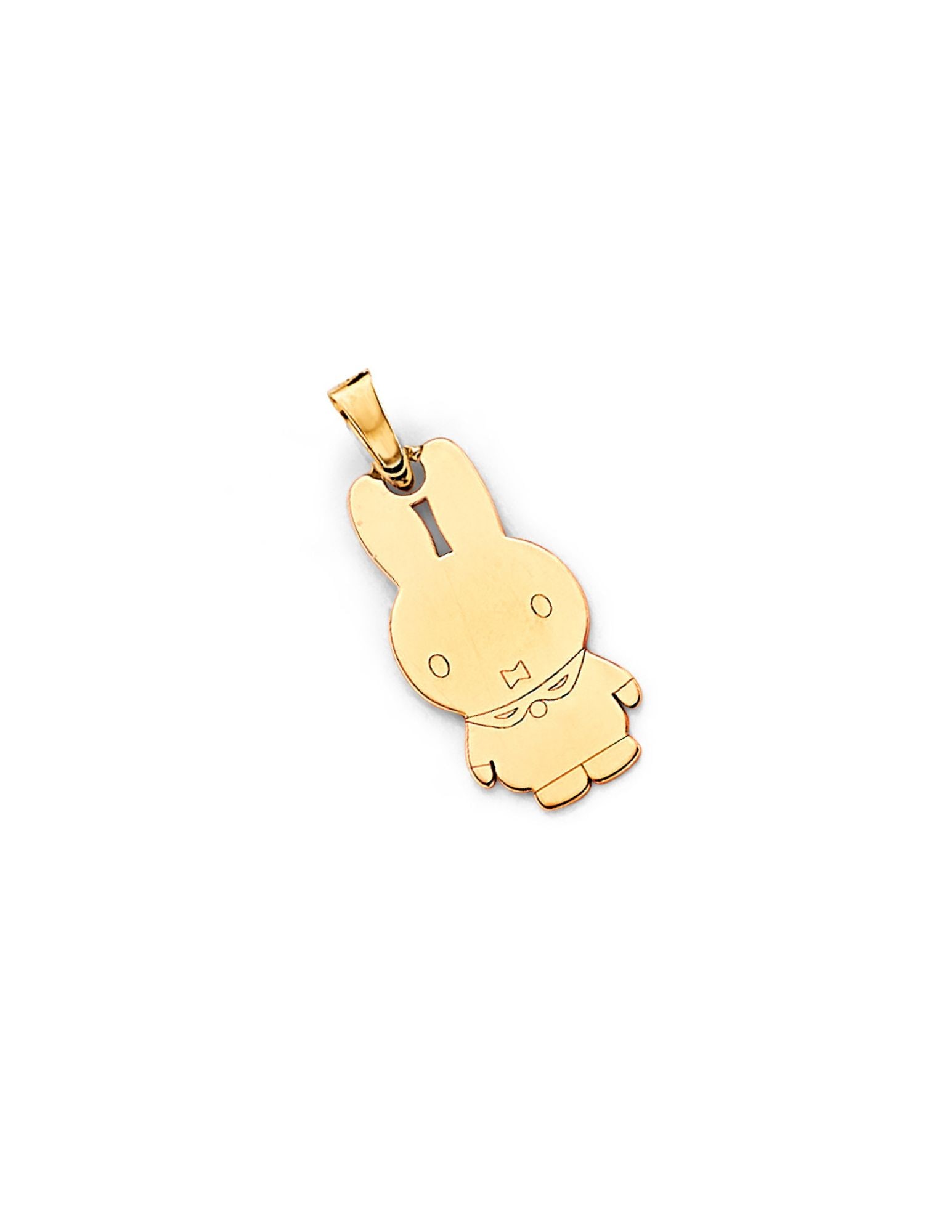 14KY RABBIT PENDANT - 4
