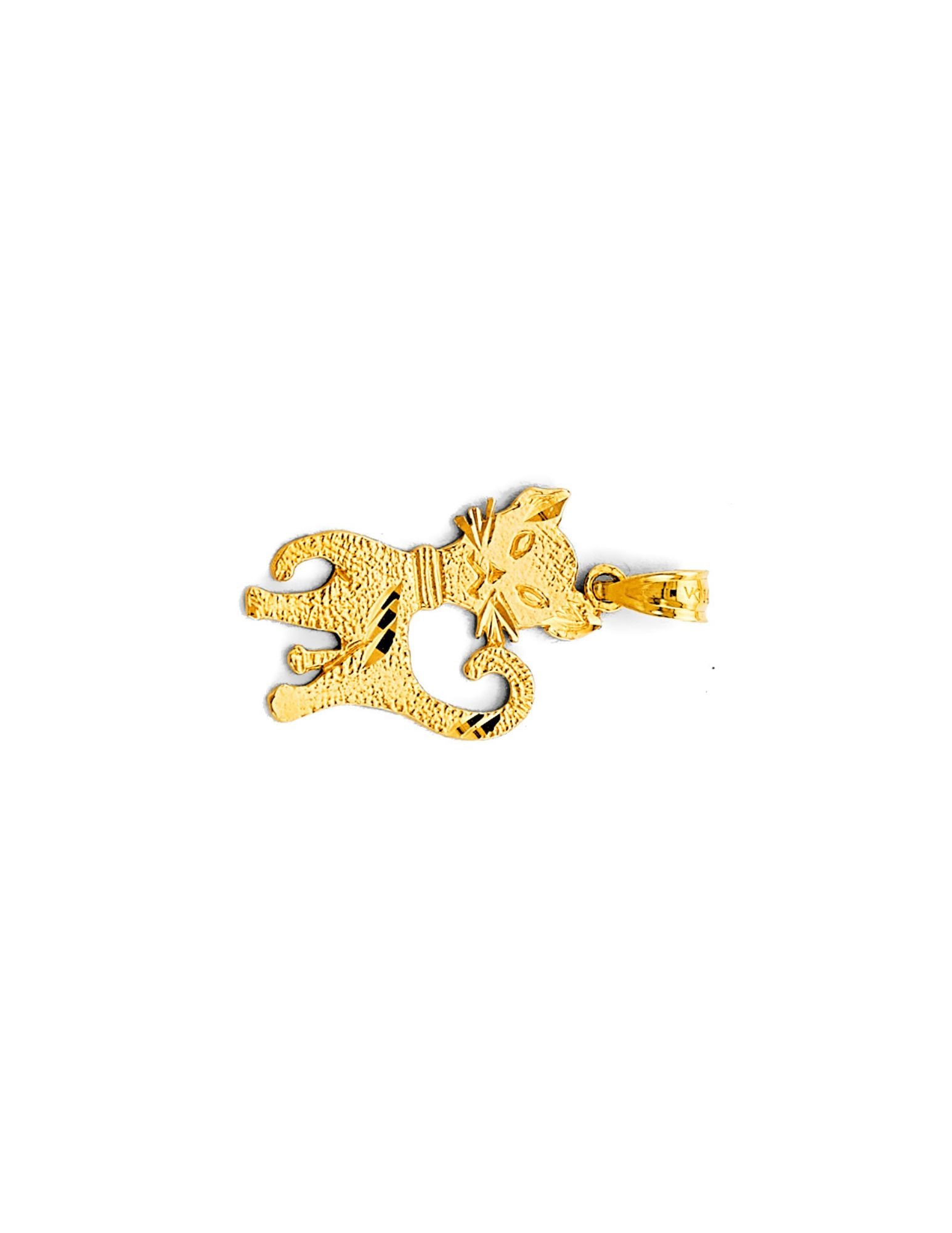 14KY CAT PENDANT - 2