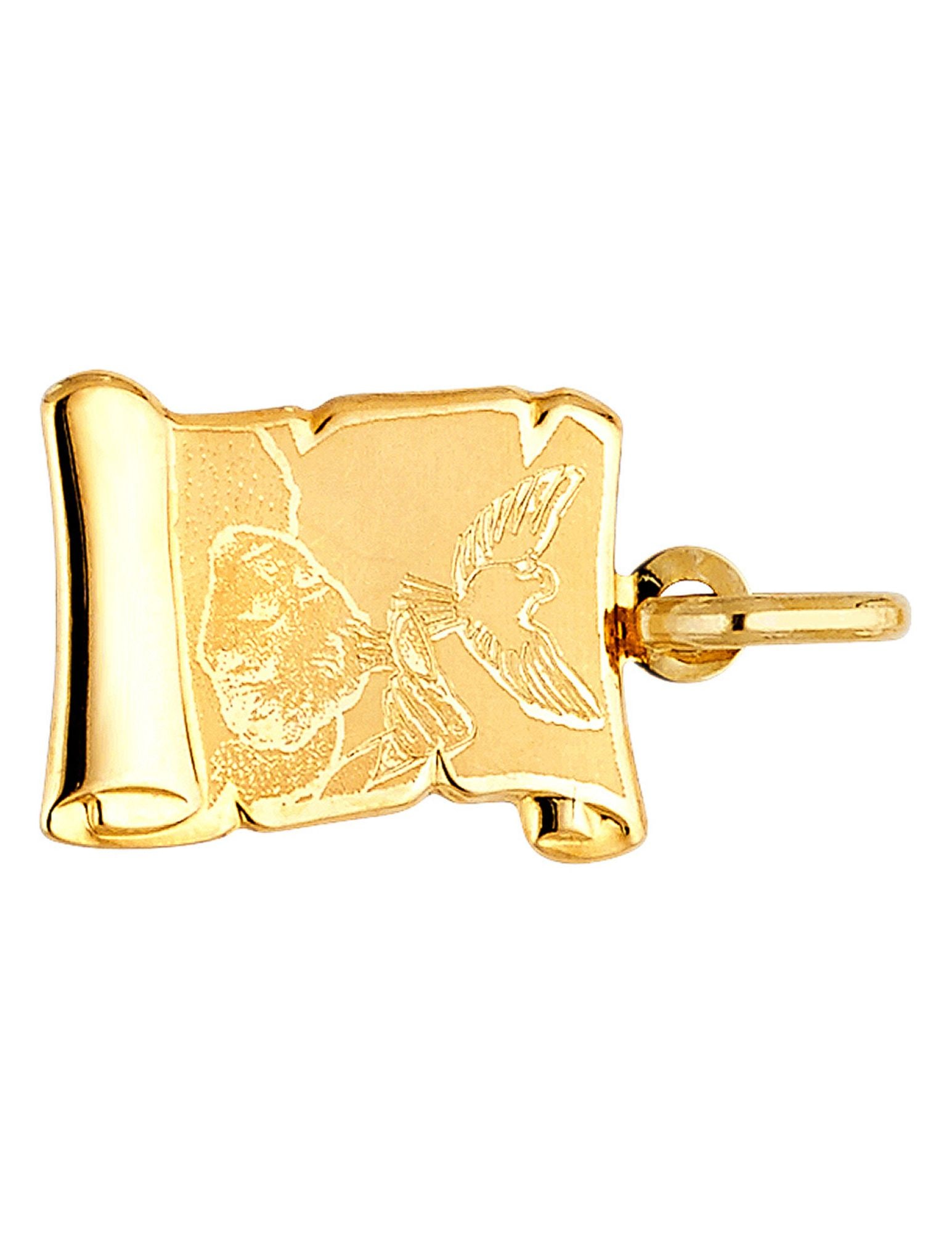 14KY BAPTISM PENDANT - 2