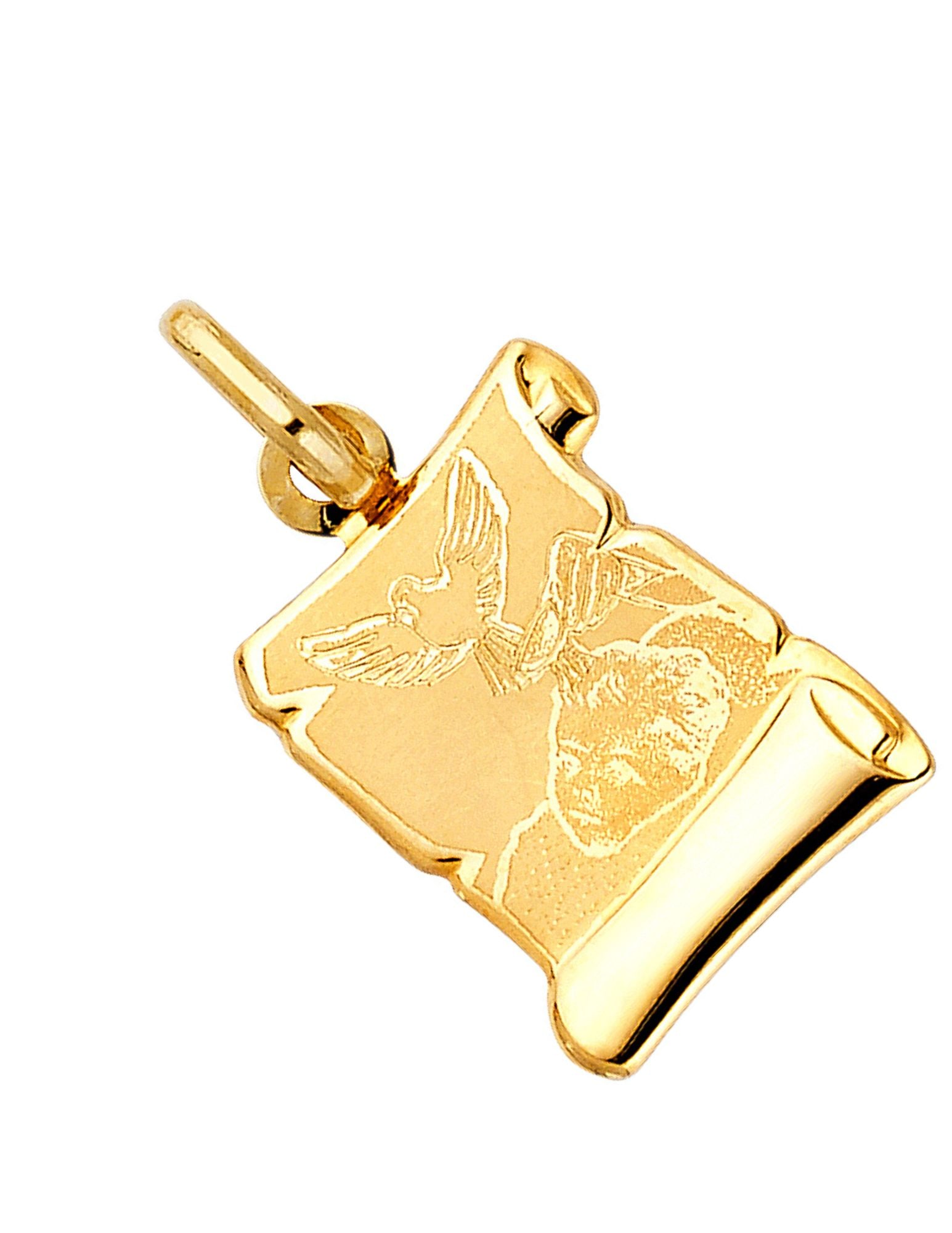 14KY BAPTISM PENDANT - 4