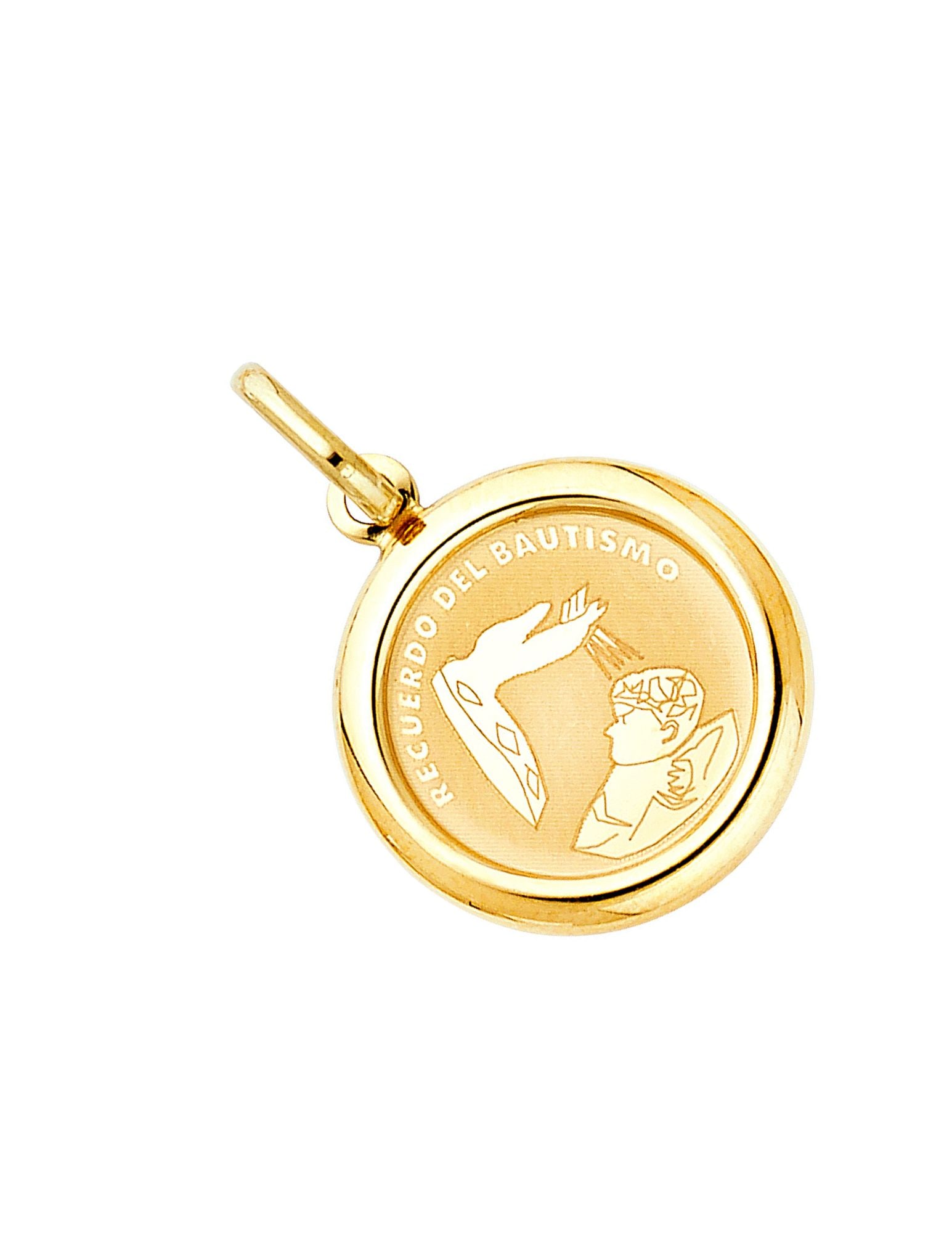 14KY BAPTISM PENDANT - 4