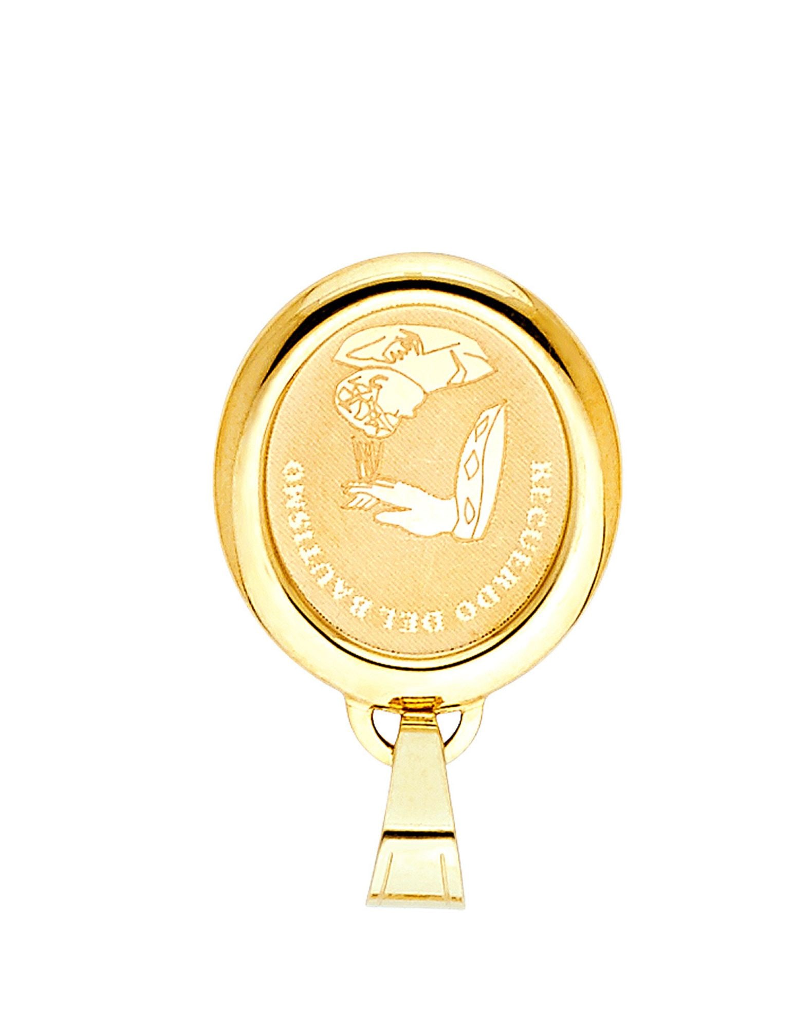 14KY BAPTISM PENDANT - 3