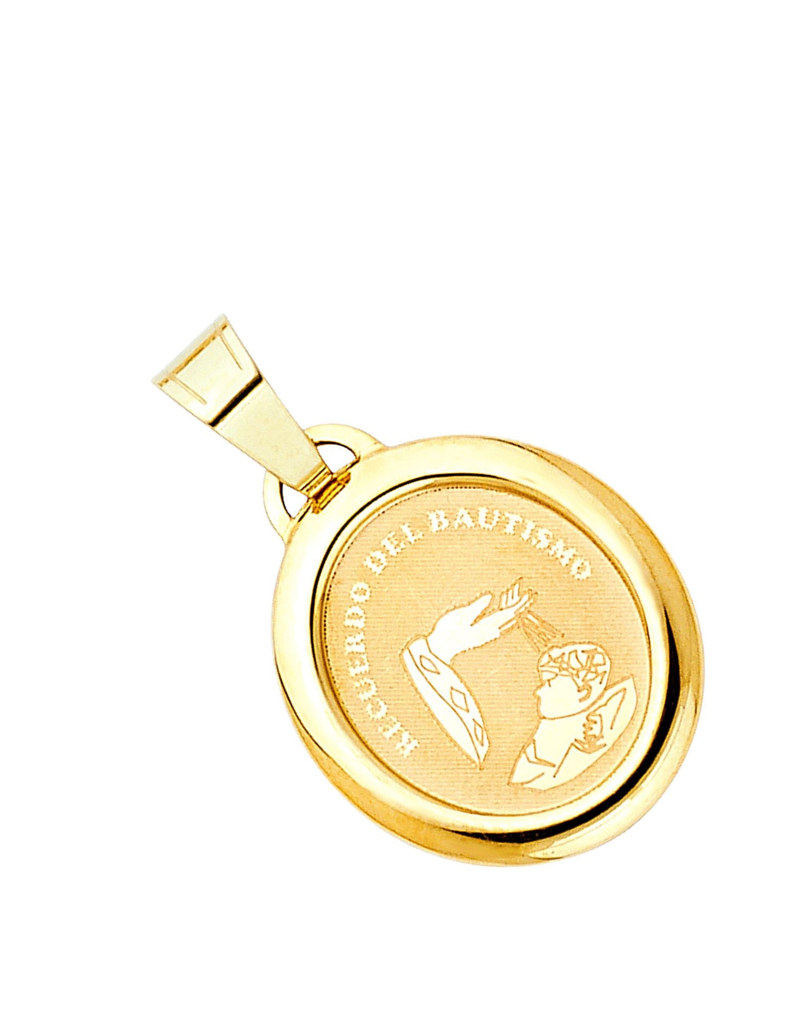 14KY BAPTISM PENDANT - 4