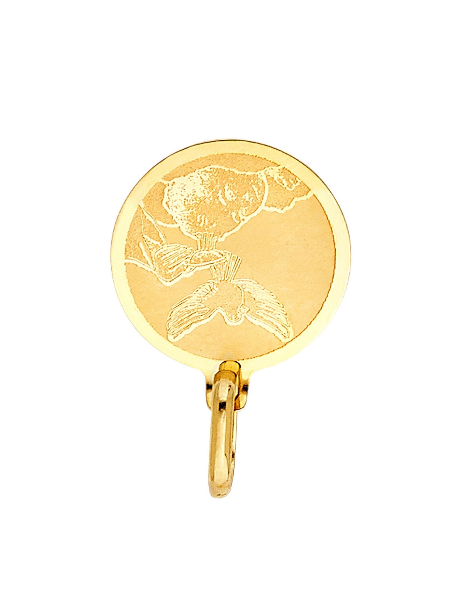 14KY BAPTISM PENDANT - 3