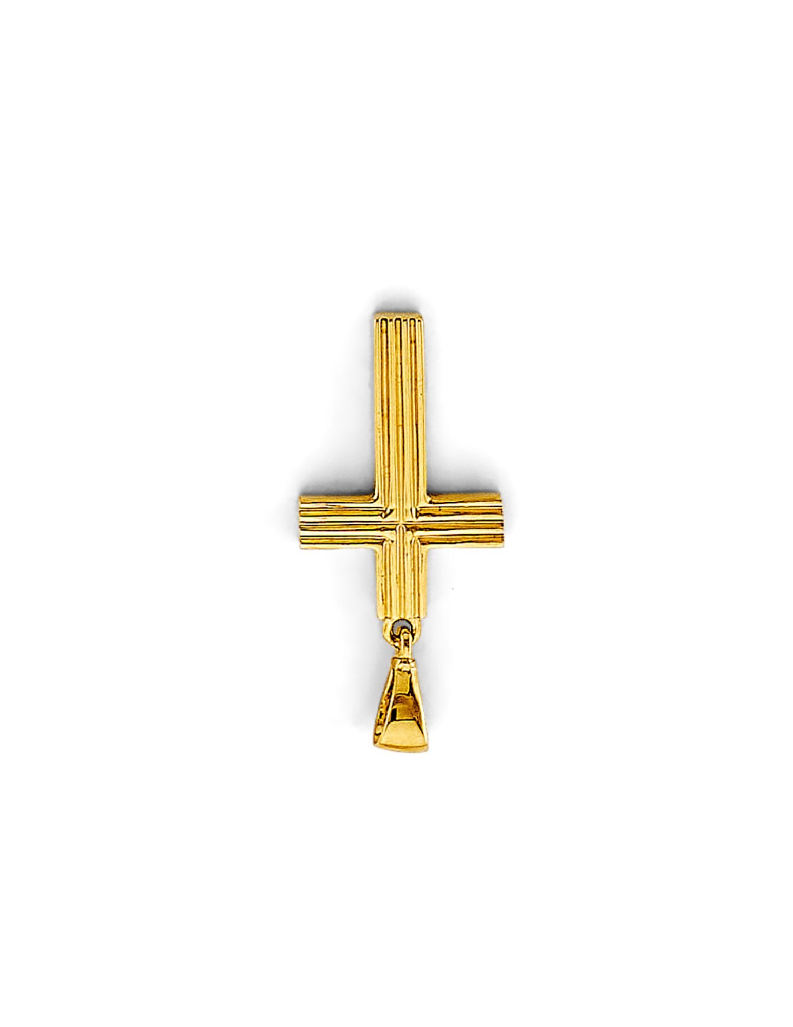 14KY CROSS PENDANT - 3
