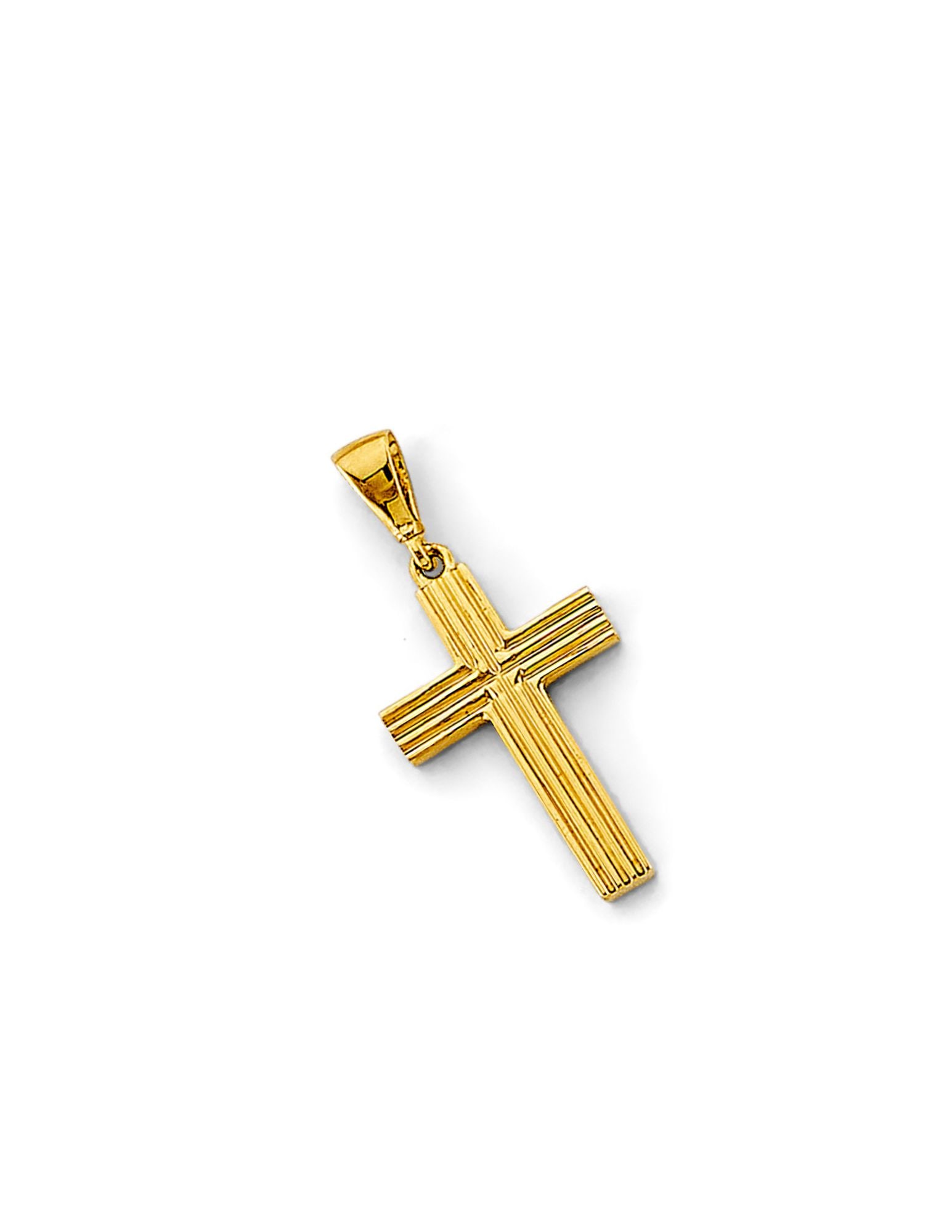 14KY CROSS PENDANT - 4