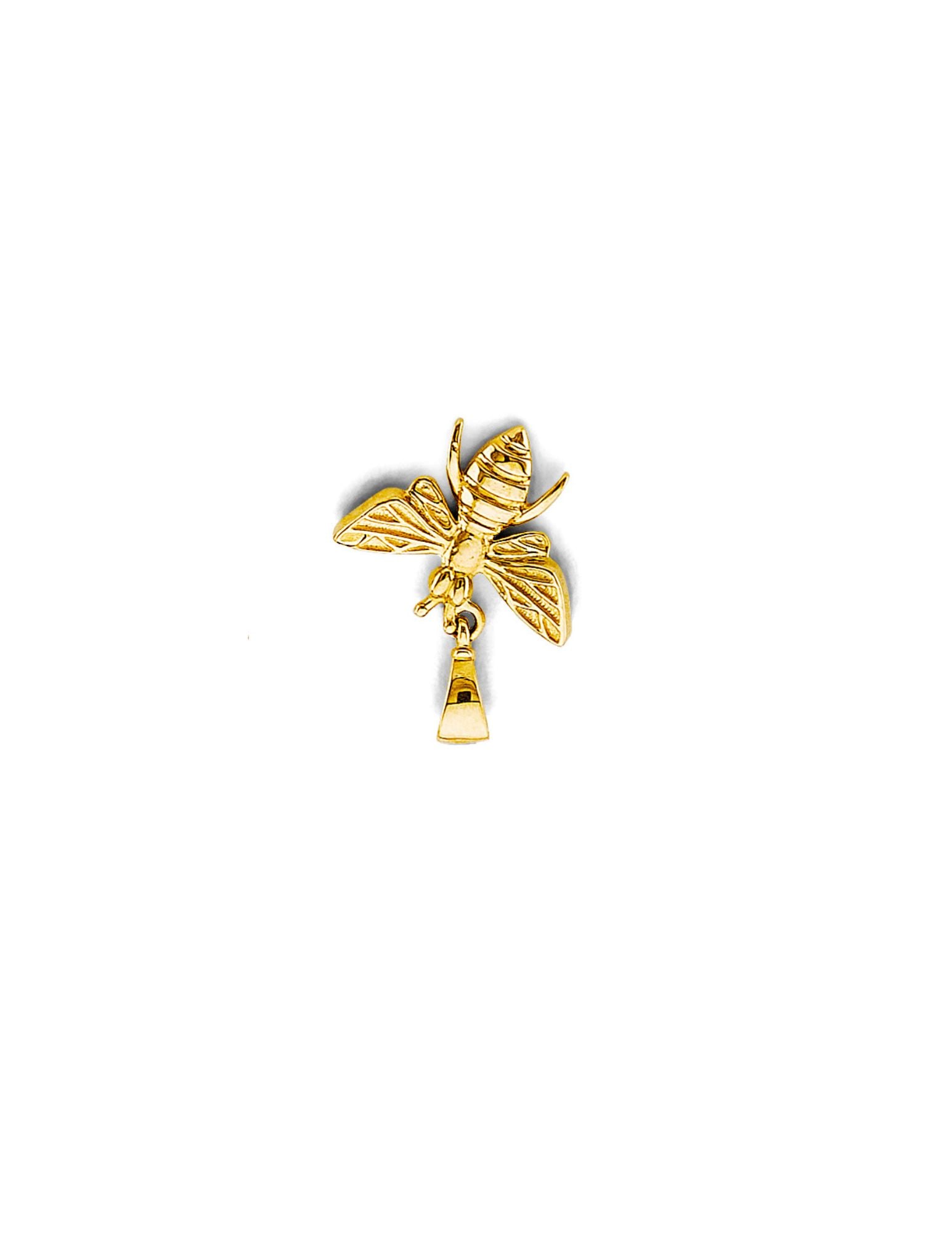 14KY BEE PENDANT - 3