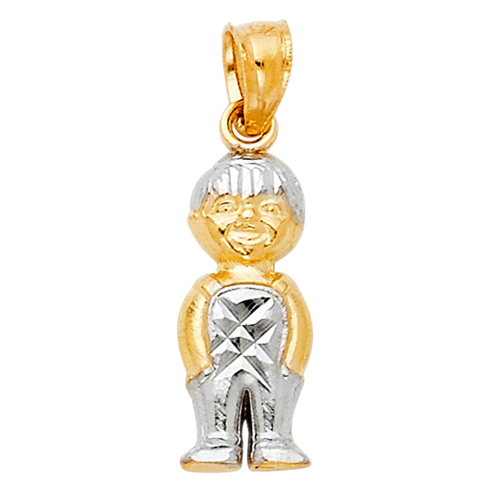 14K 2T BABY PENDANT (1 of 4)