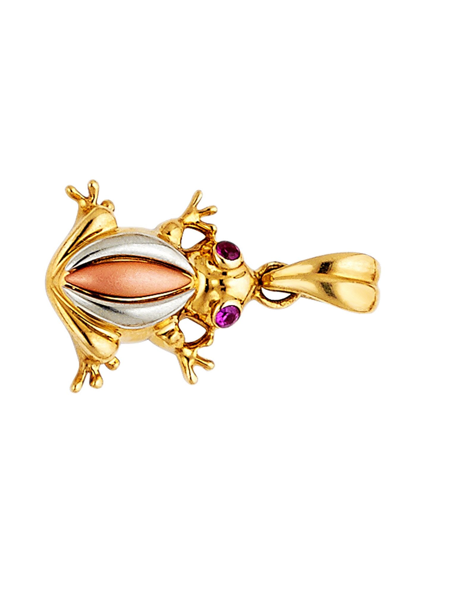 14KY FROG PENDANT - 2