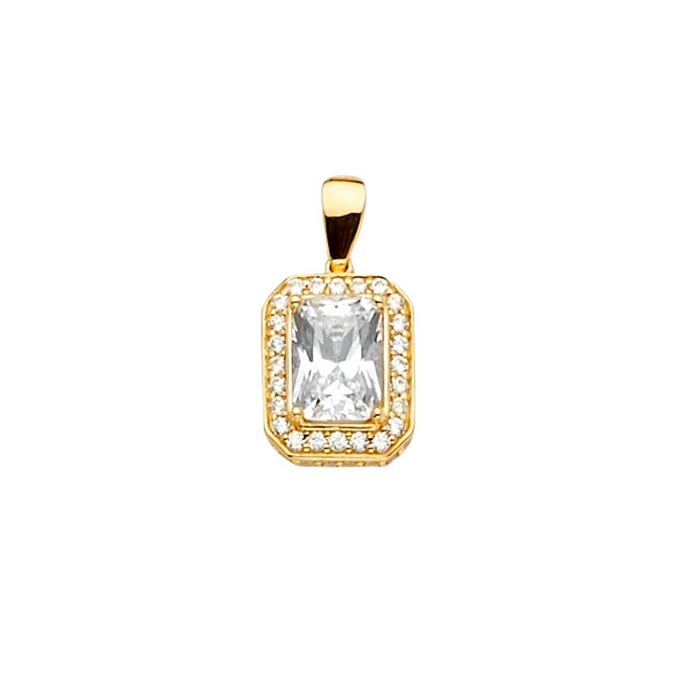 14KY CZ PENDANT/SET (1 of 4)