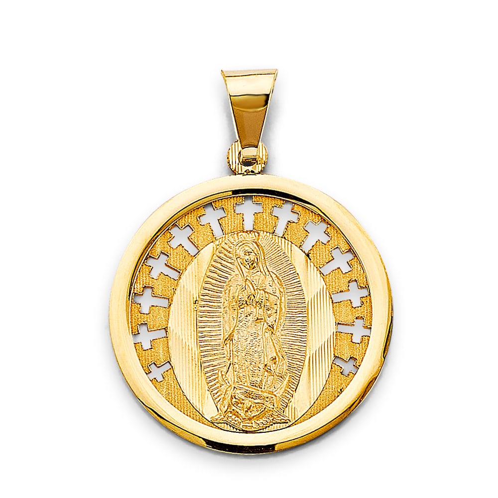 14KY RELIGIOUS PENDANT (1 of 4)
