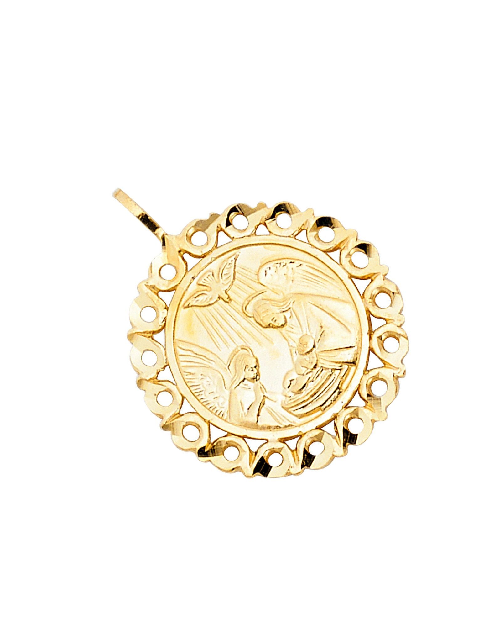 14KY BAPTISM PENDANT - 4