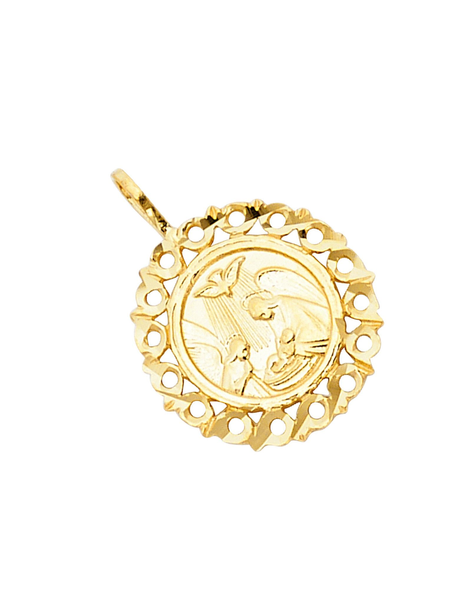 14KY BAPTISM PENDANT - 4