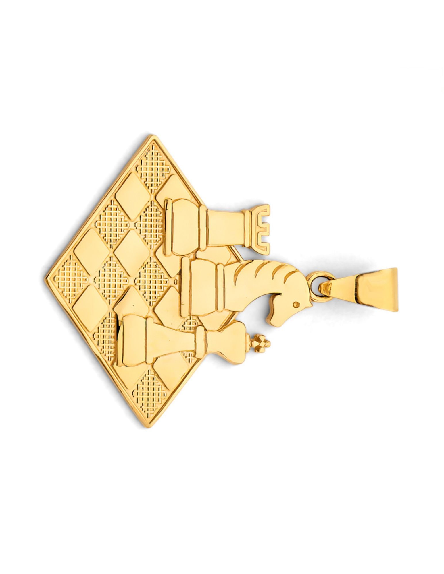 14KY CHESS PENDANT - 2