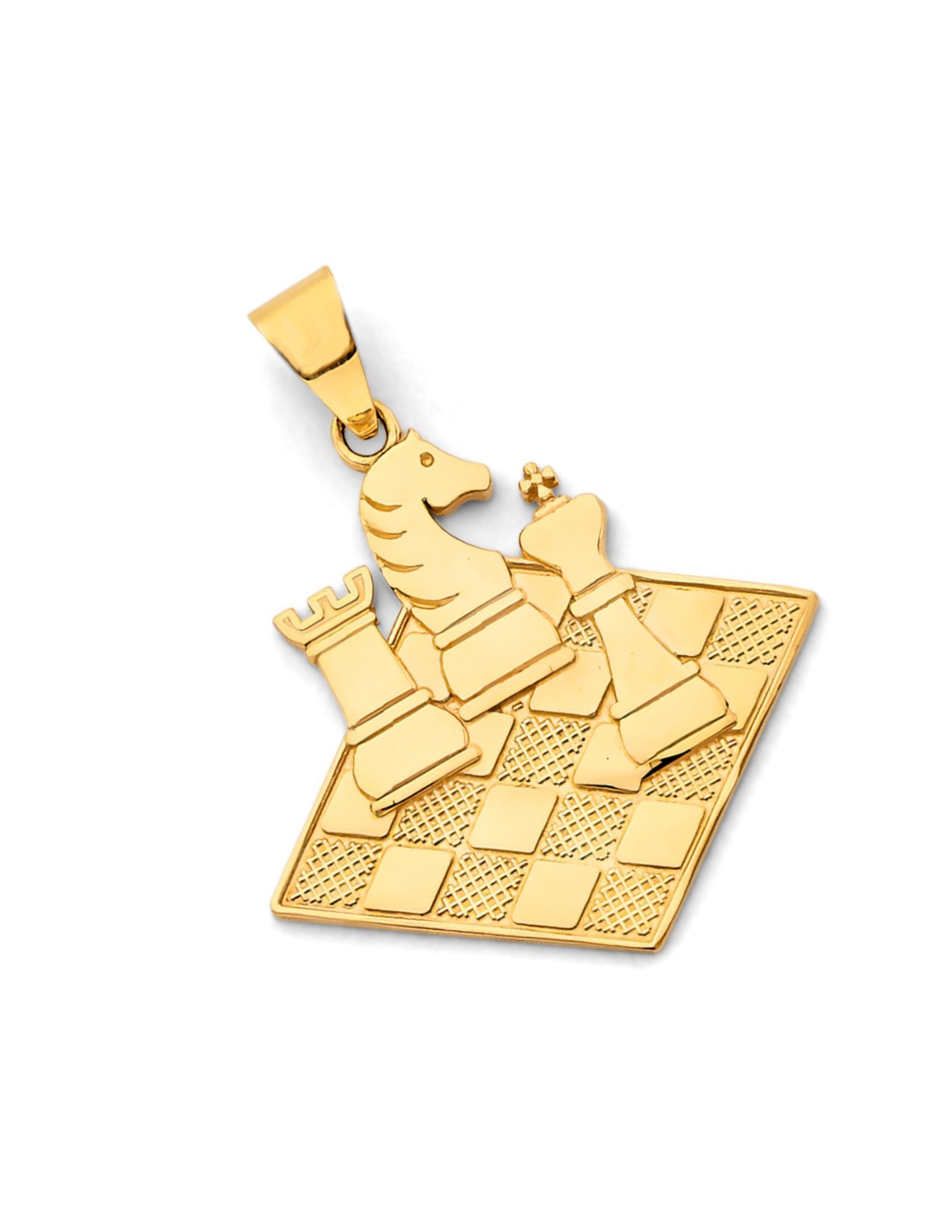 14KY CHESS PENDANT - 4