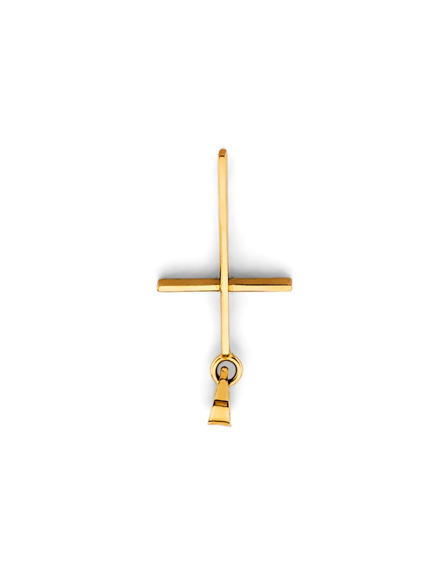 14KY CROSS PENDANT - 3