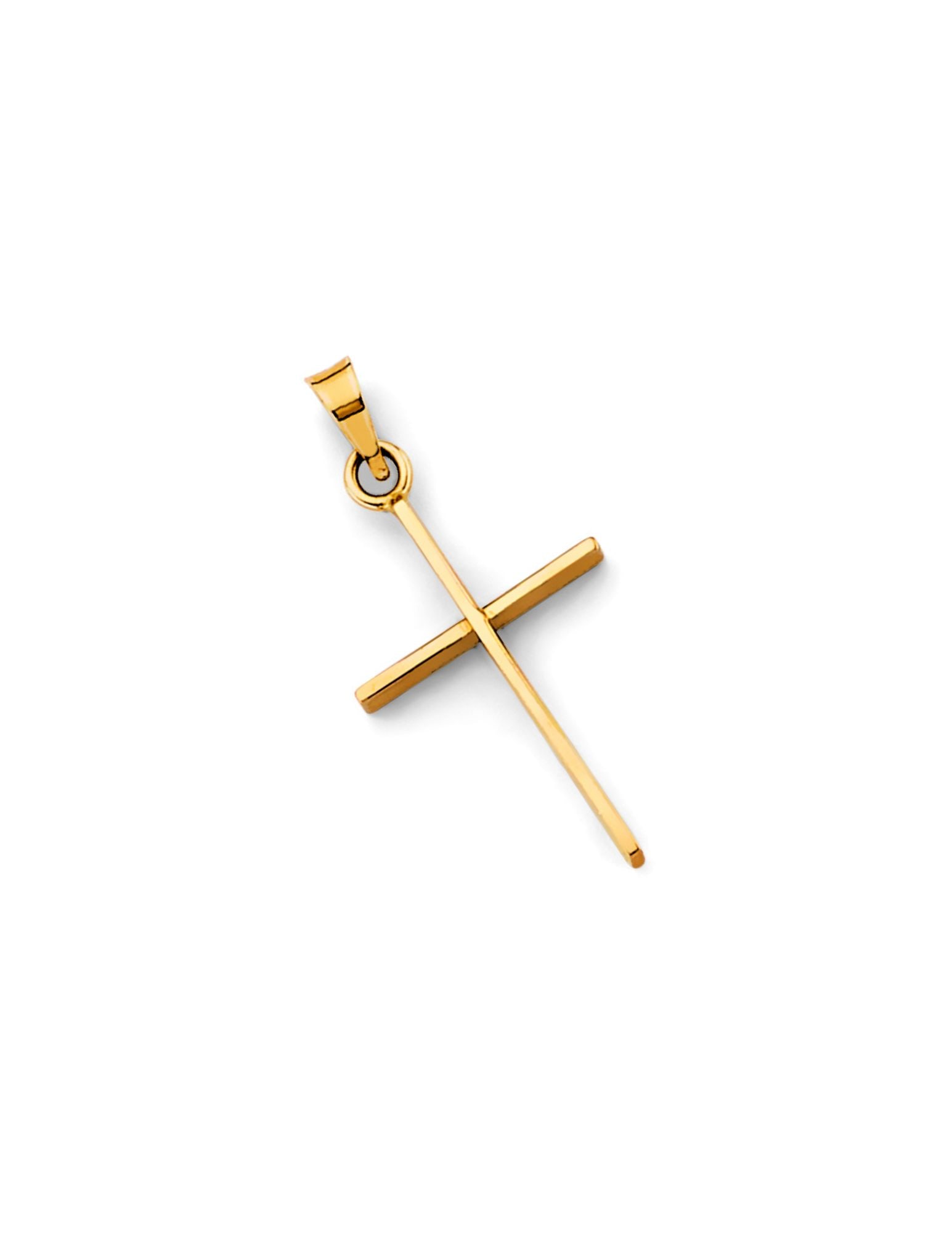 14KY CROSS PENDANT - 4