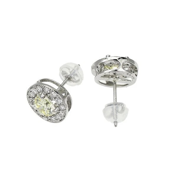 PT950/ PT900 DIAMOND STUD EARRINGS - 3
