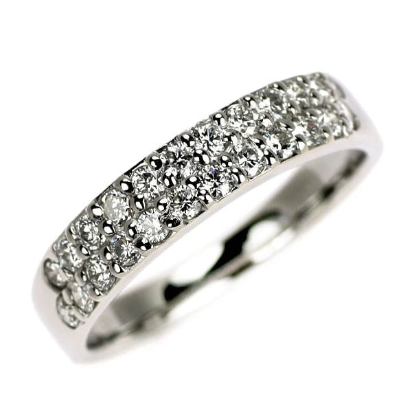 PT900 DIAMOND RING: Pt900 diamond ring Brand: None Type/Style: Ring Material: Pt900, Main Stone Natural Color: None Size: 5.25 US Accessories: None Accessories Notice: When purchasing pre-owned goods, please refer to