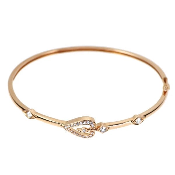 K18PG DIAMOND BANGLE (1 of 3)