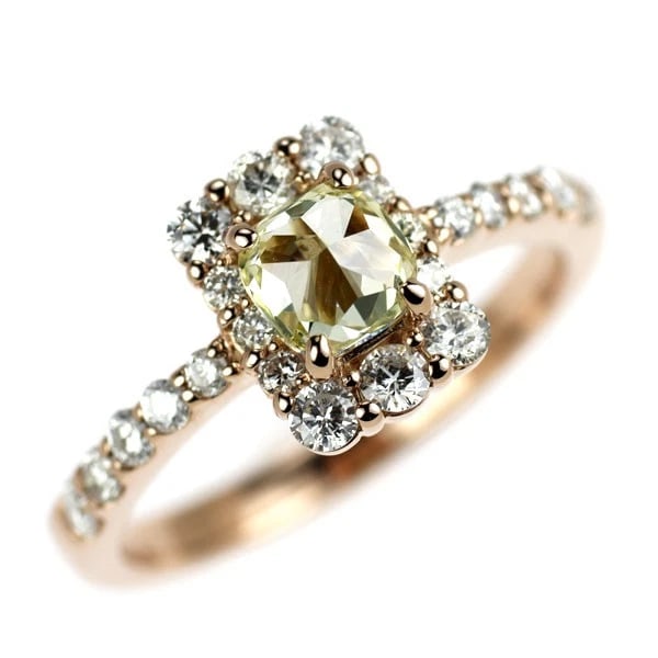 K18PG DIAMOND RING (1 of 2)