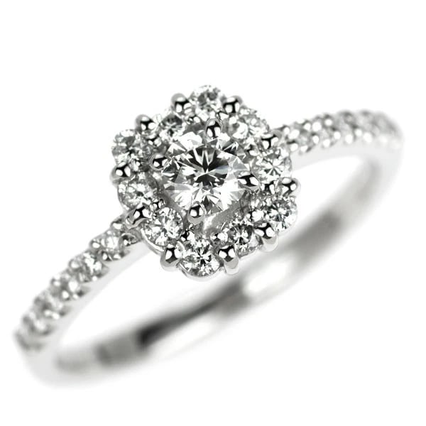 PT900 DIAMOND RING: Pt900 diamond ring Brand: None Type/Style: Ring Material: Pt900, Main Stone Natural Color: None Size: 6 US Accessories: None Accessories Notice: When purchasing pre-owned goods, please refer to the