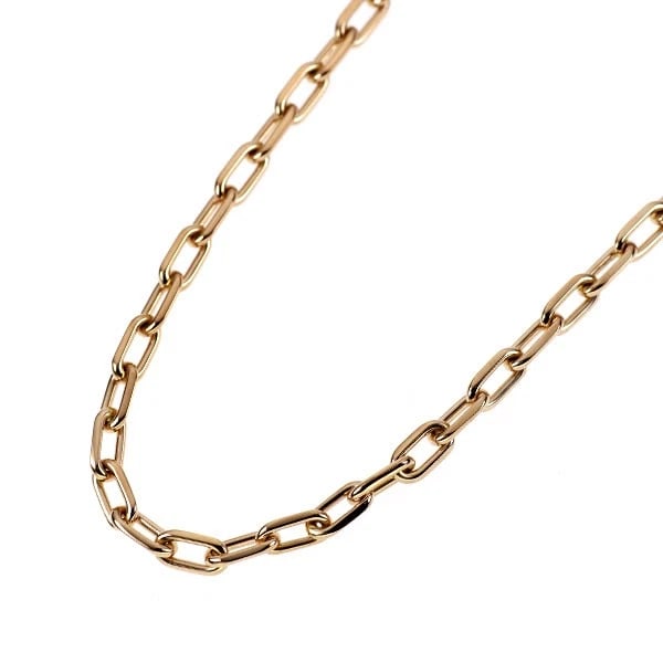 CARTIER K18PG NECKLACE: Cartier K18PG necklace Brand: Cartier Type/Style: necklaces Material: K18PG, Color: PG Size: Chain Length 46cm Accessories: None Accessories Notice: When purchasing pre-owned goods, please refer to
