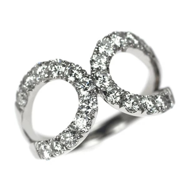 PT900 DIAMOND RING: Pt900 diamond ring Brand: None Type/Style: Ring Material: Pt900, Main Stone Natural Color: None Size: 9.5 US Accessories: None Accessories Notice: When purchasing pre-owned goods, please r
