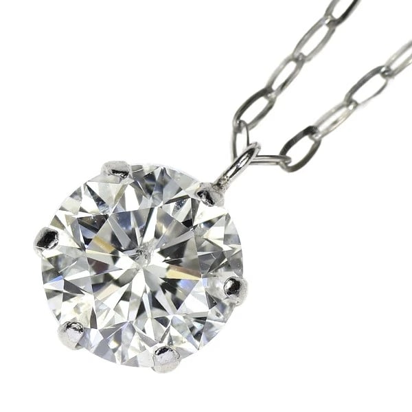 PT900/ PT850 LDH DIAMOND PENDANT NECKLACE: Pt900/ Pt850 LDH Diamond Pendant Necklace Brand: None Type/Style: pendant necklace Material: Pt850/Pt900, Main Stone Natural Color: Pt Size: Chain Length 45cm Accessories: None Accessories Notice: