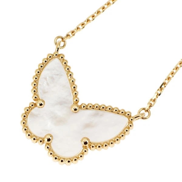 VAN CLEEF & ARPELS K18YG SHELL PENDANT NECKLACE: Van Cleef & Arpels K18YG Shell Pendant Necklace Brand: Van Cleef & Arpels Type/Style: pendant necklace Material: K18YG, Color: YG Size: Chain Length 43.5cm Accessories: None Accessories No
