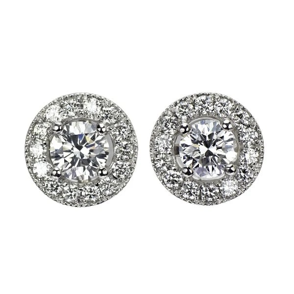 PT950/ PT900 DIAMOND STUD EARRINGS: Pt950/ Pt900 Diamond Stud Earrings Brand: None Type/Style: piercing Material: Pt950/ Pt900, Color: Pt Size: Length/Width/Diameter 9.8 Accessories: None Accessories Notice: When purchasing pre-owned