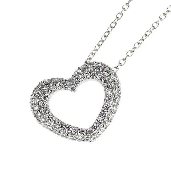 PONTE VECCHIO K18WG DIAMOND PENDANT NECKLACE: Ponte Vecchio K18WG Diamond Pendant Necklace Brand: Pontevecchio Type/Style: pendant necklace Material: K18WG, Main Stone Natural Color: WG Size: Chain Length 40cm Accessories: None Access