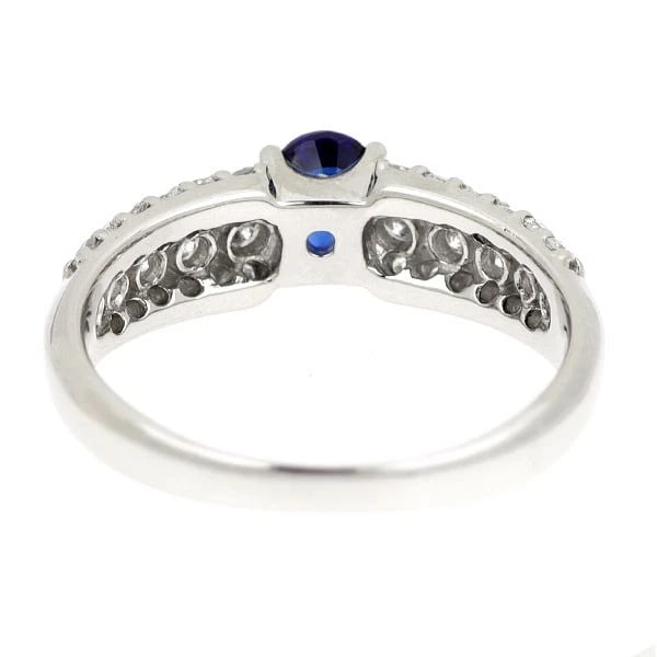 PT900 SAPPHIRE DIAMOND RING - 2