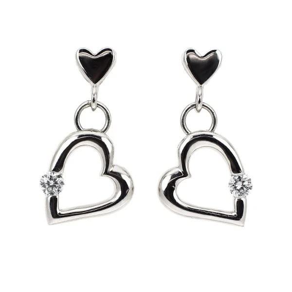 PT900 DIAMOND EARRINGS: Pt900 Diamond Earrings Brand: None Type/Style: piercing Material: Pt900, Main Stone Natural Color: Pt Size: Length/Width/Diameter 9.0 Accessories: None Accessories Notice: When purchasing pre-owned