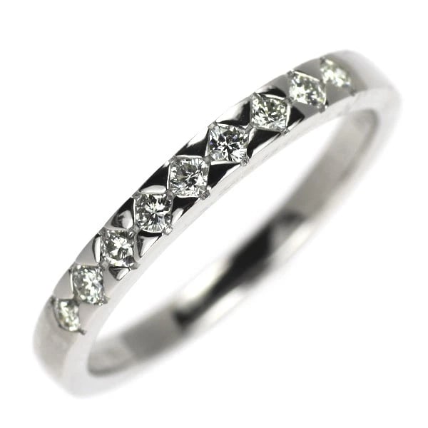 VENDOME AOYAMA PT950 DIAMOND RING: Vendome Aoyama Pt950 diamond ring Brand: Vendome Aoyama Type/Style: Ring Material: Pt900, Main Stone Natural Color: Pt Size: 5.5 - 5.75 US Accessories: None Accessories Notice: When purchasing