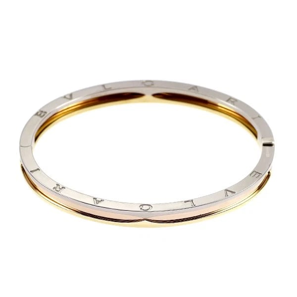 BVLGARI K18YG/WG/PG BANGLE B.ZERO1: Bvlgari K18YG/WG/PG bangle B.ZERO1 Brand: Bvlgari Type/Style: bangles Material: K18YG/WG/PG, Color: YG/WG/PG Size: Chain Length 17cm Length/Width/Diameter 5.6 Accessories: None Accessories Notice: