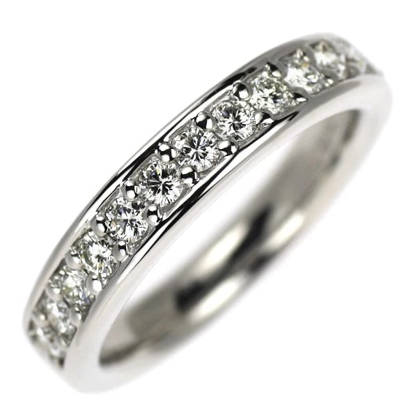TRECENTE PT900 DIAMOND RING: Trecente Pt900 Diamond Ring Brand: None Type/Style: Ring Material: Pt900, Main Stone Natural Color: Pt Size: 4.5 US Accessories: None Accessories Notice: When purchasing pre-owned goods, please refer