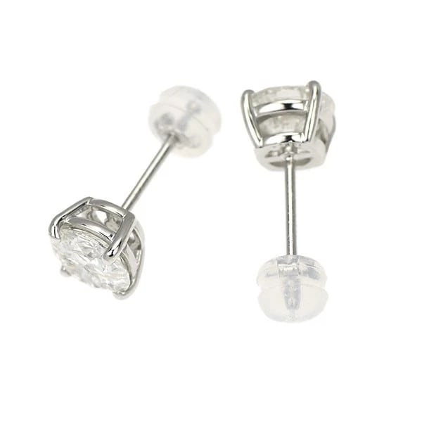 PT900 DIAMOND EARRINGS - 2