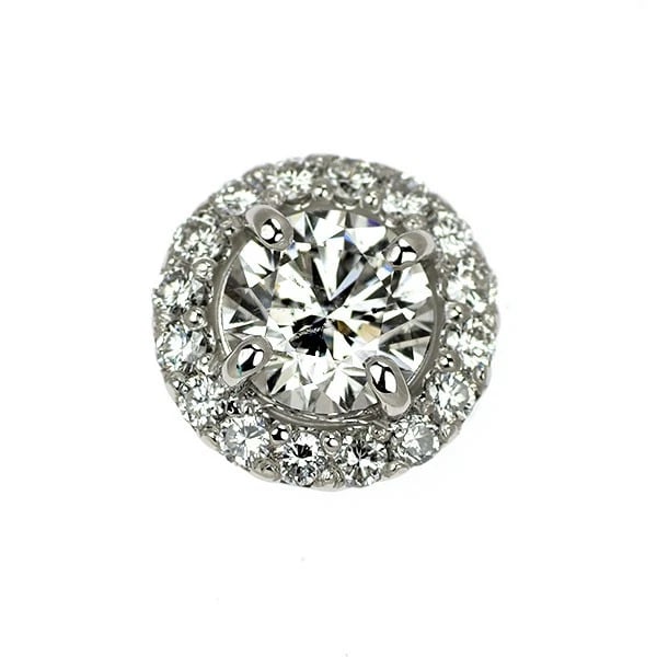 PT950 DIAMOND PENDANT TOP - 2