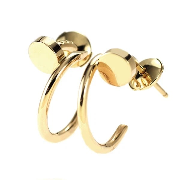 CARTIER K18YG JUSTE UN CLOU: Cartier K18YG Juste Un Clou Brand: Cartier Type/Style: piercing Material: K18YG, Color: YG Size: Length/Width/Diameter 16.7 Accessories: None Accessories Notice: When purchasing pre-owned goods,