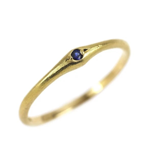 E.M. K18YG SAPPHIRE RUBY RING: E.M. K18YG sapphire ruby ring Brand: None Type/Style: Ring Material: K18YG, Main Stone sapphire/ruby Color: YG Size: 4.75 - 5 US Accessories: None Accessories Notice: When purchasing pre-owned goods,